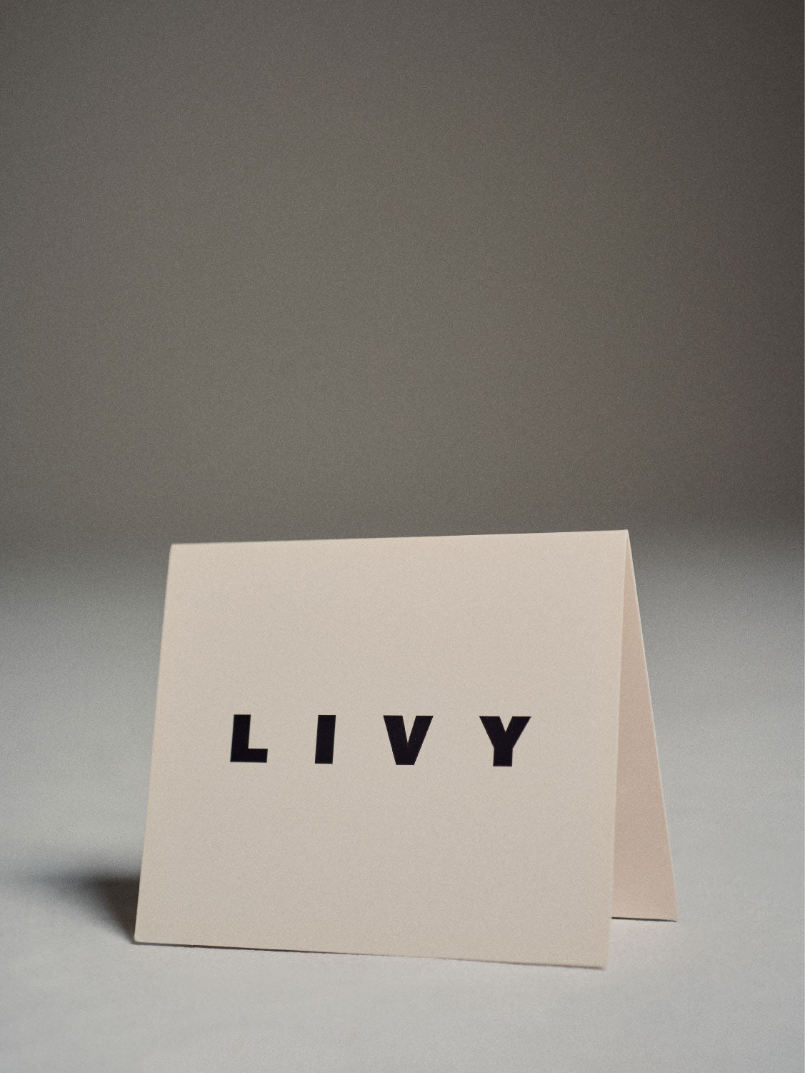 CARTE CADEAU LIVY