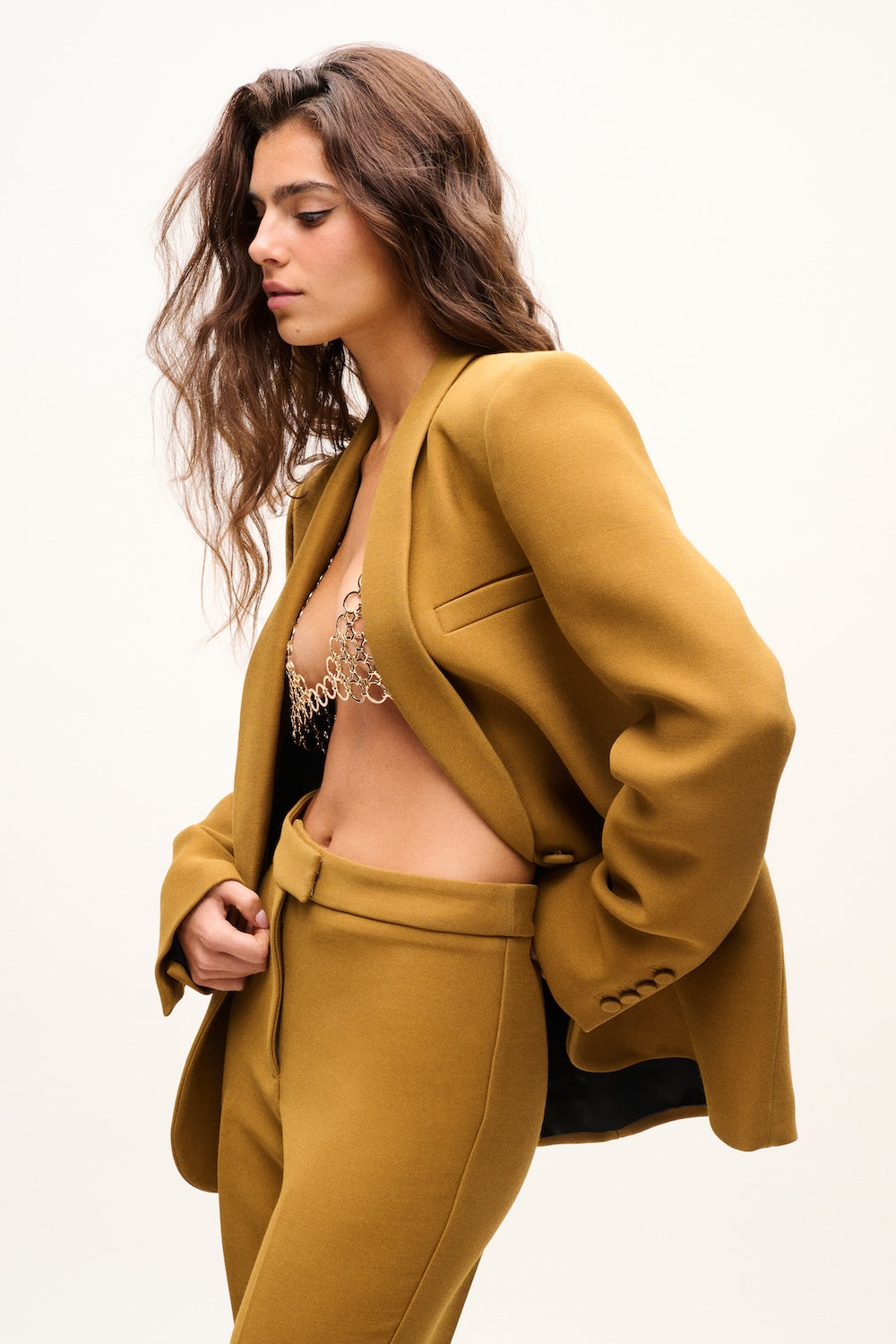 VESTE LOUIS MOUTARDE