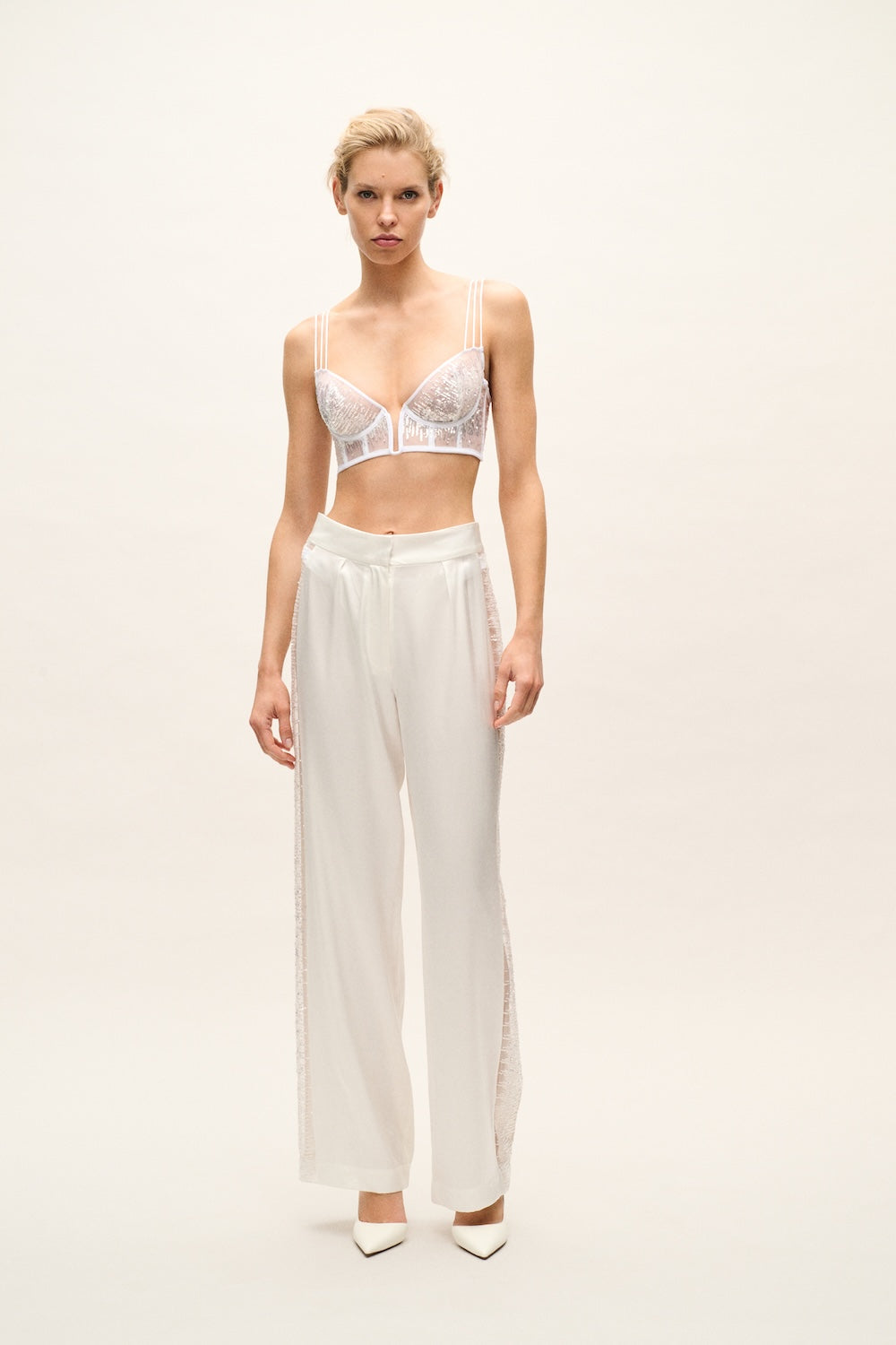 ELECTRIC DESIRE PANTS WHITE