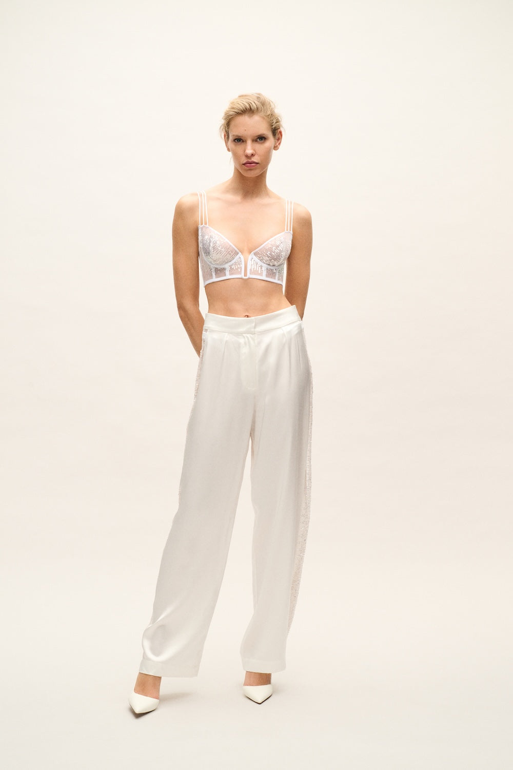 ELECTRIC DESIRE PANTS WHITE