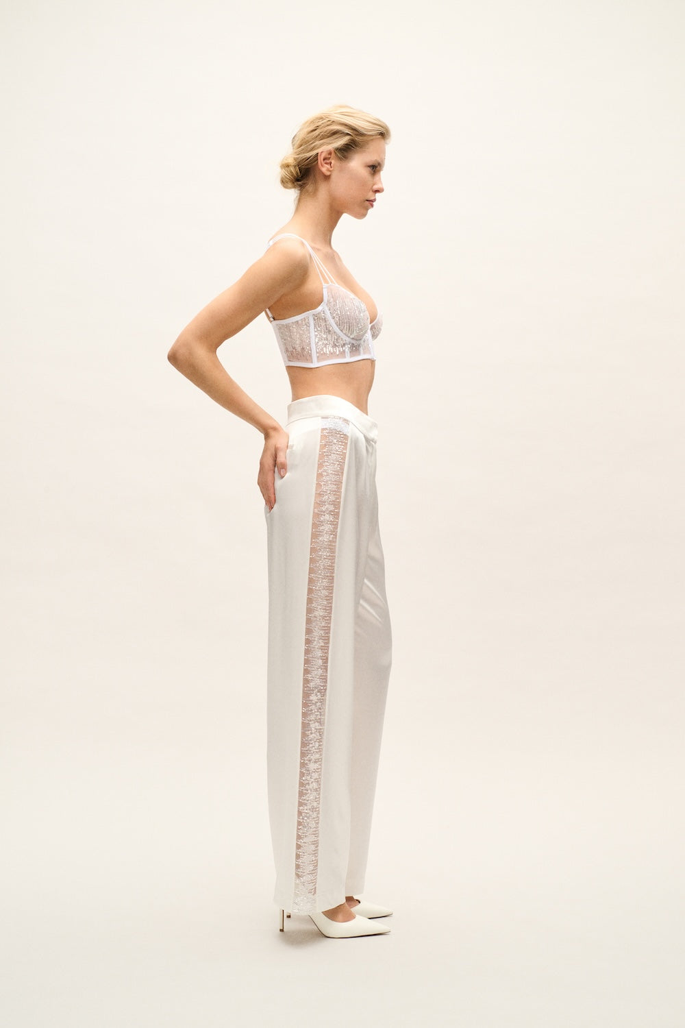 ELECTRIC DESIRE PANTS WHITE