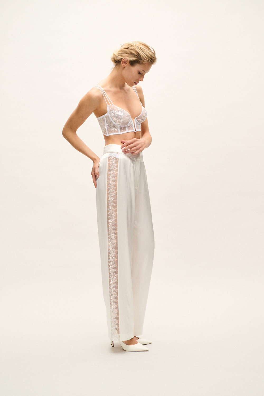 ELECTRIC DESIRE PANTS WHITE