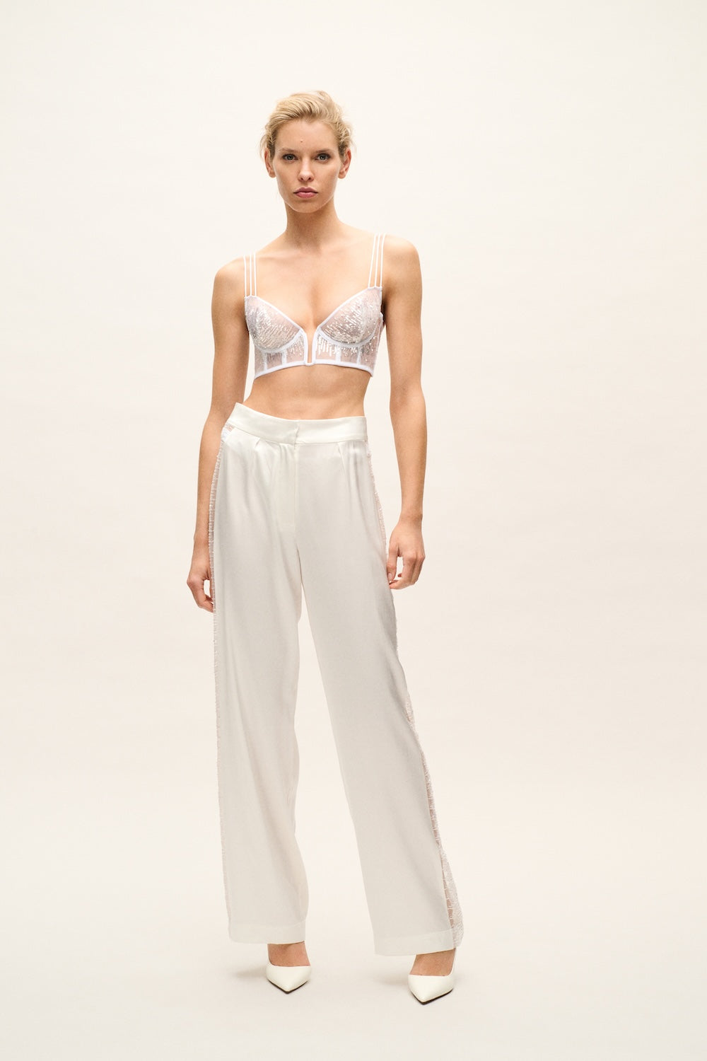 ELECTRIC DESIRE PANTS WHITE