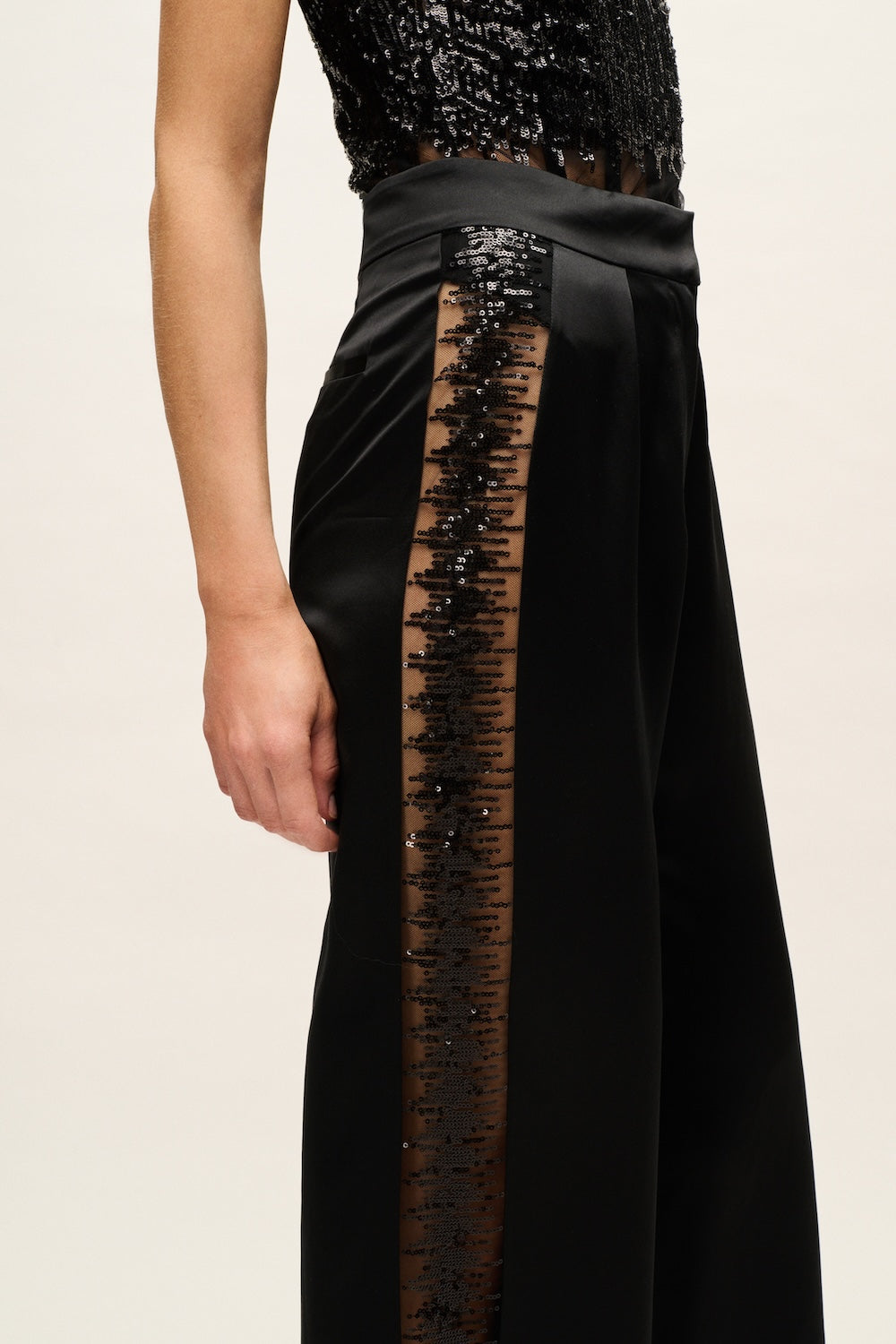 ELECTRIC DESIRE BLACK PANTS