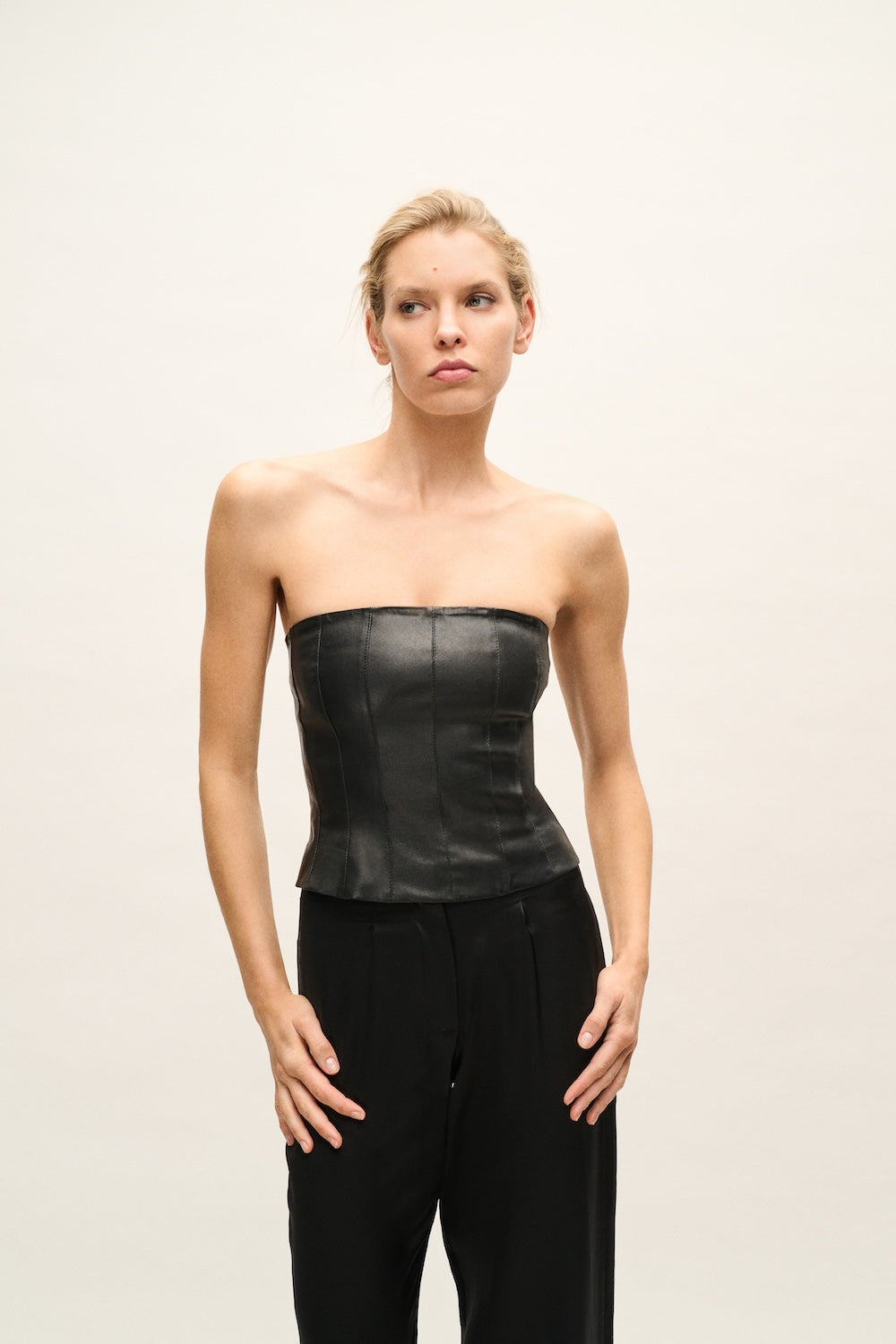 BUSTIER MERCURE NOIR