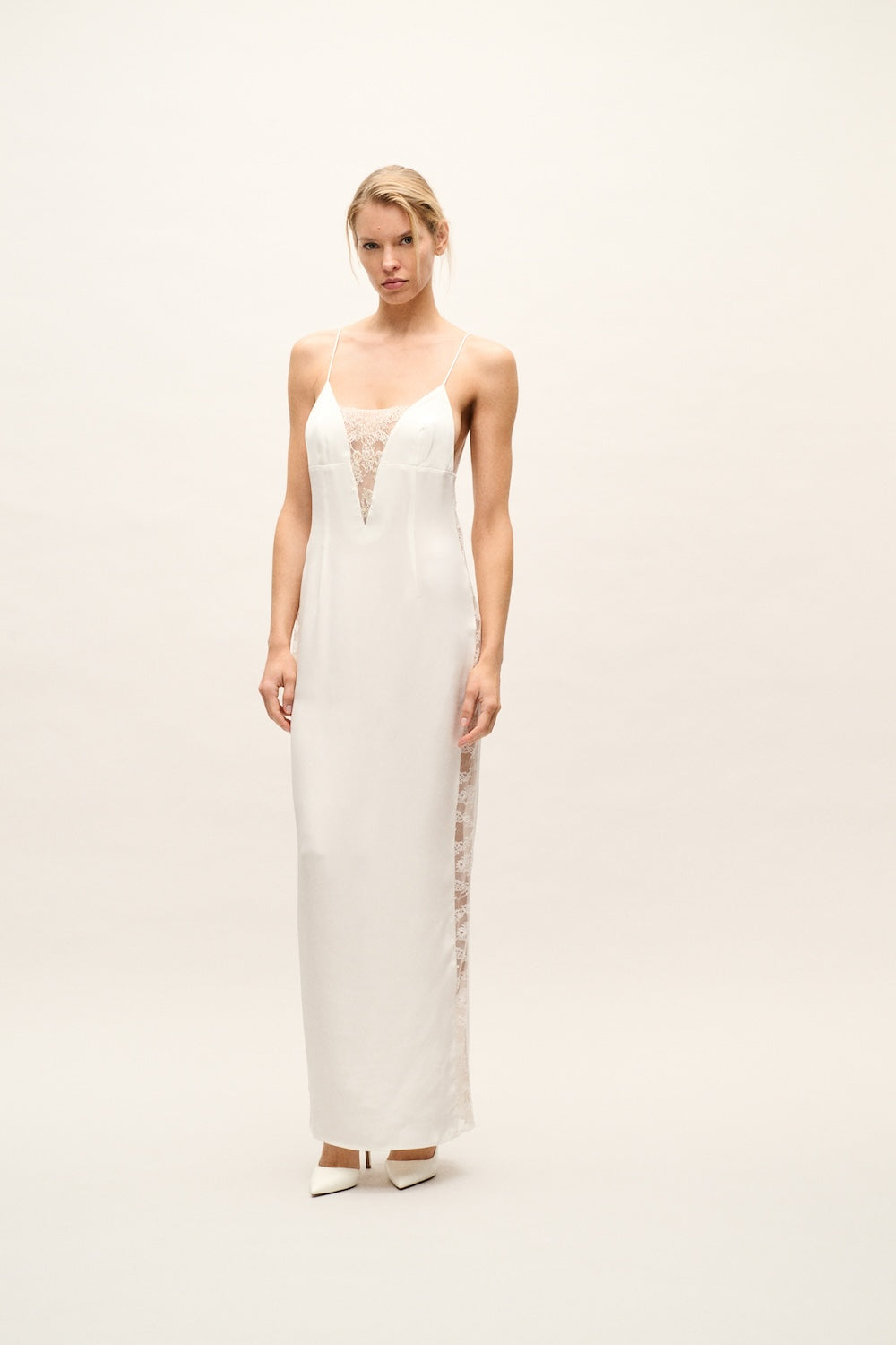 ROBE AGATA BLANC