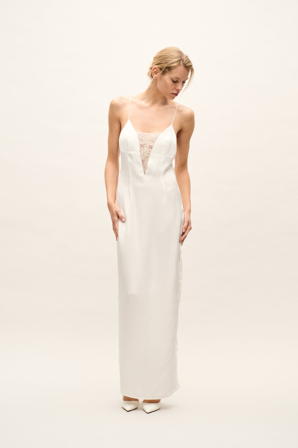 ROBE AGATA BLANC