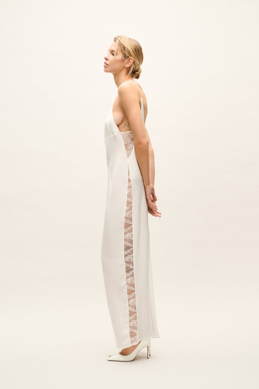 ROBE AGATA BLANC