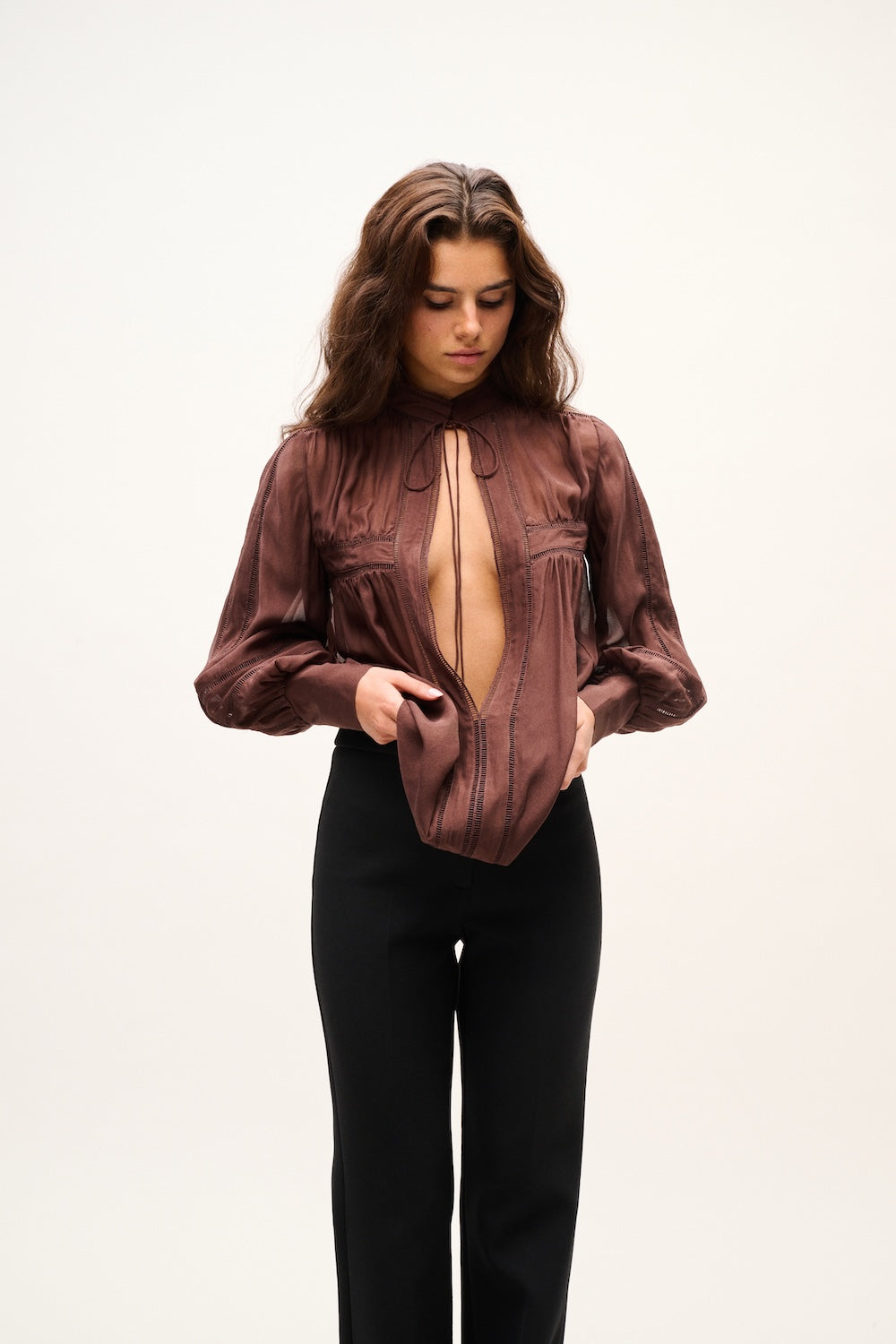 SHIRT BLACK FEVER CHOCOLATE