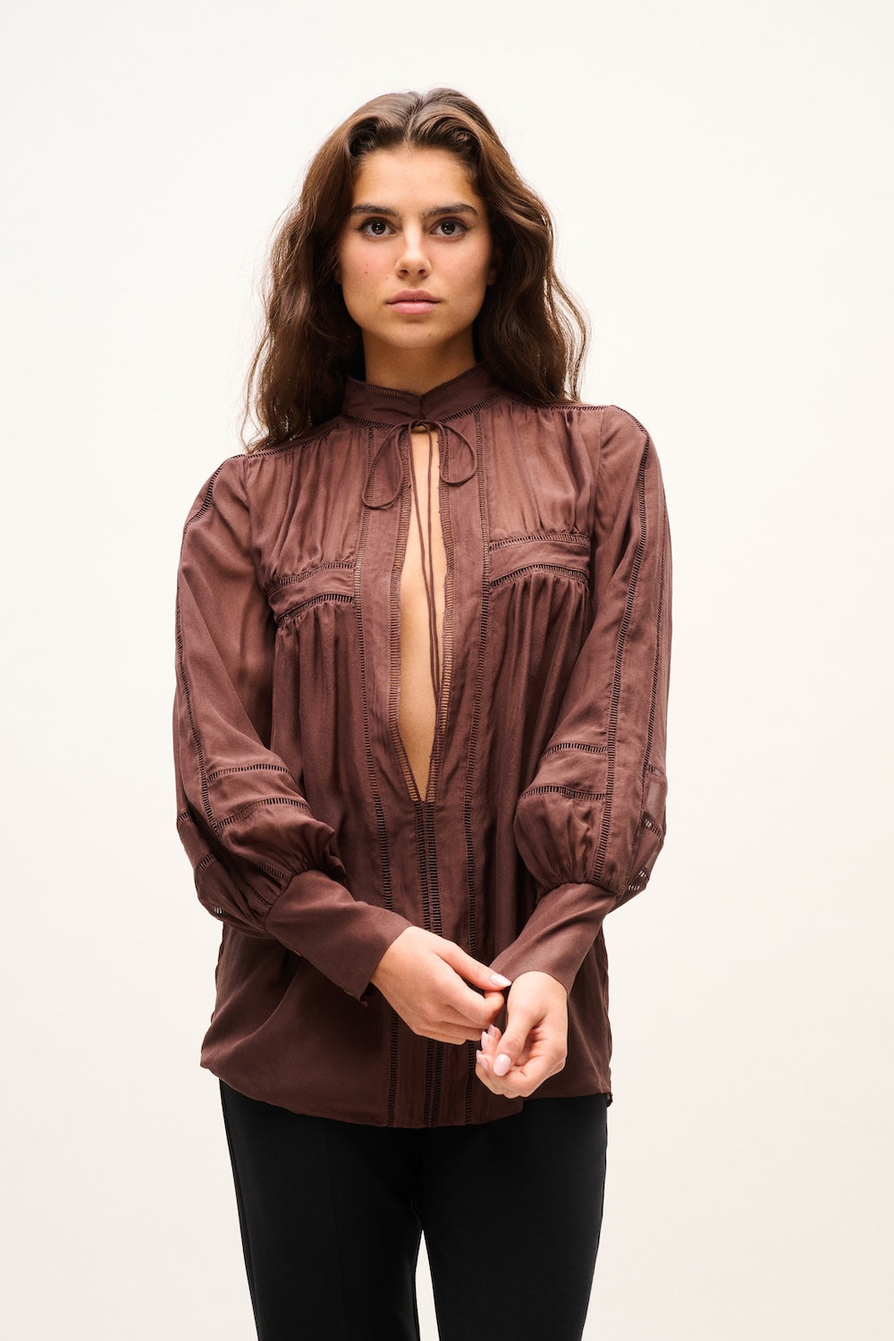 SHIRT BLACK FEVER CHOCOLATE