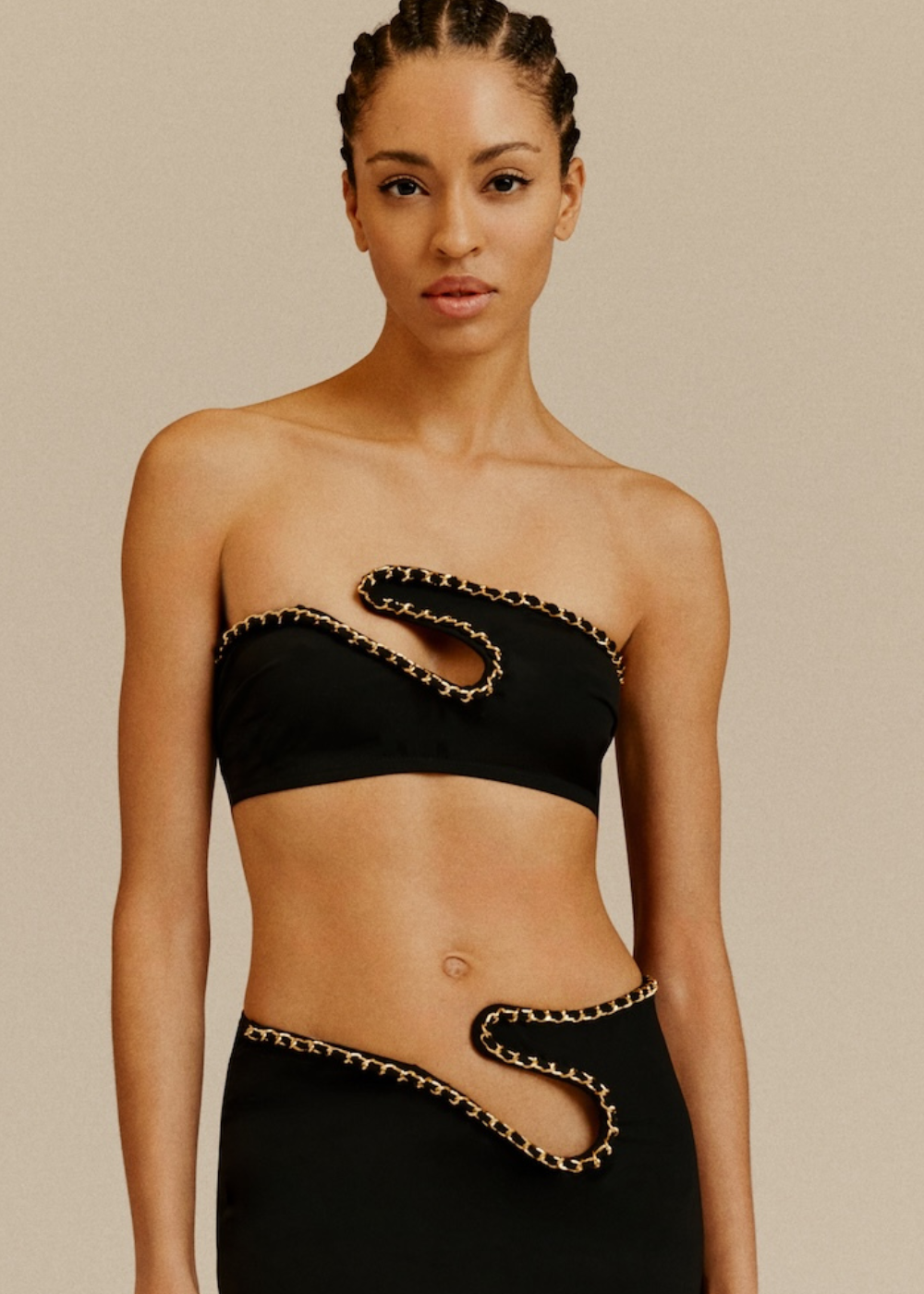 SNAKE RIVER BLACK BANDEAU