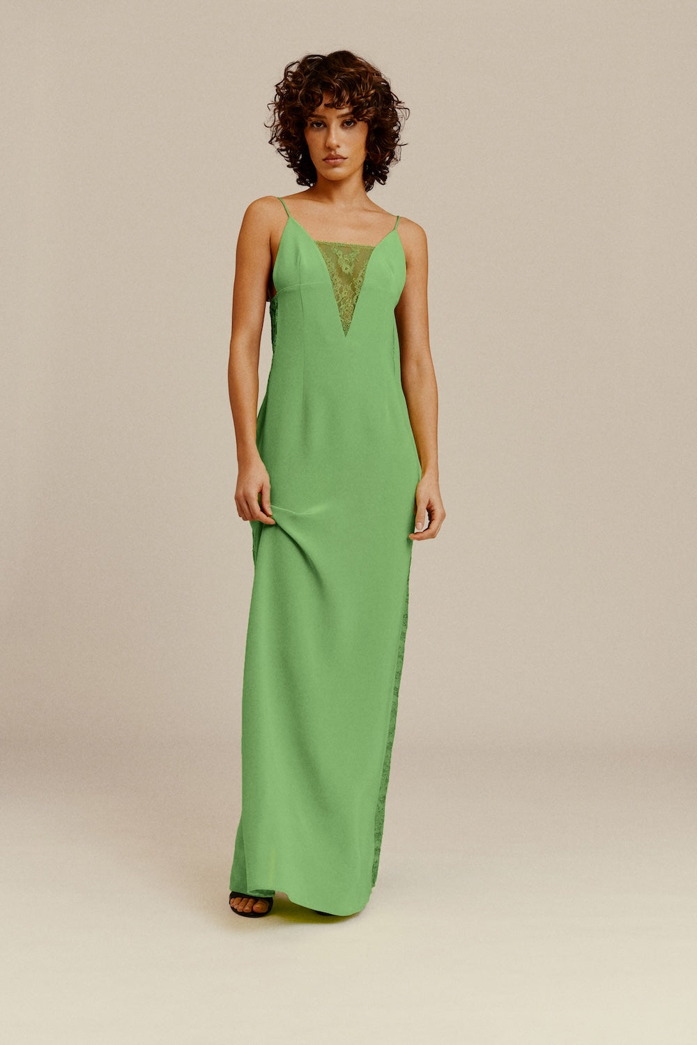ROBE SAINT GERMAIN OLIVE