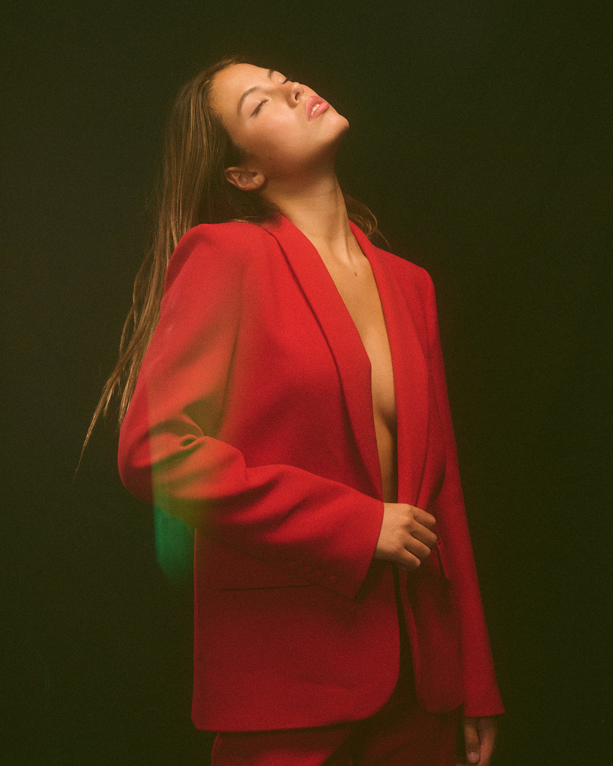 VESTE LOUIS ROUGE