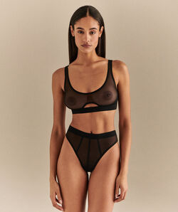 TANGA TAILLE HAUTE BLUE MONDAY;${refinementColor}